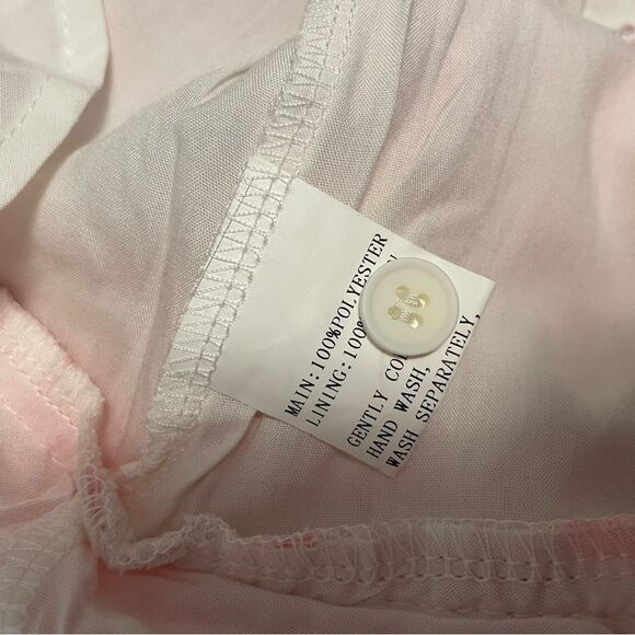 Style State Racquel Mini Dress Button Front Long Sleeves Size 8 NWT - Picture 7 of 7